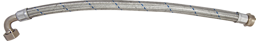Racord flexibil cu cot pentru Hidrofor D. 25 lungime 80 cm