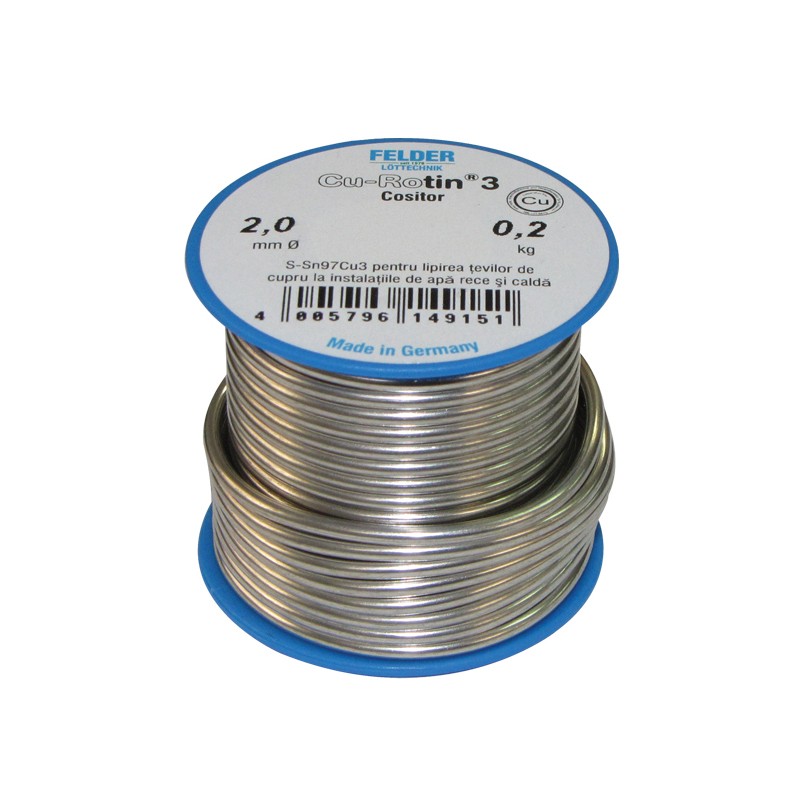 Cositor 2mm 250 gr