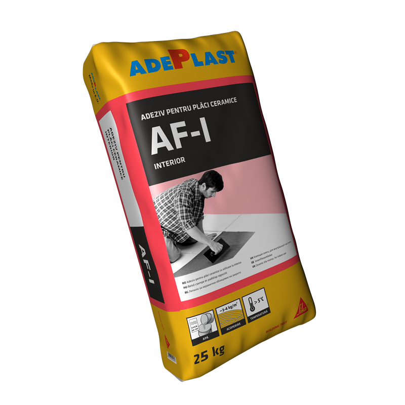 Adeziv pentru gresie și faianță ADEPLAST AF-I interior 25 kg
