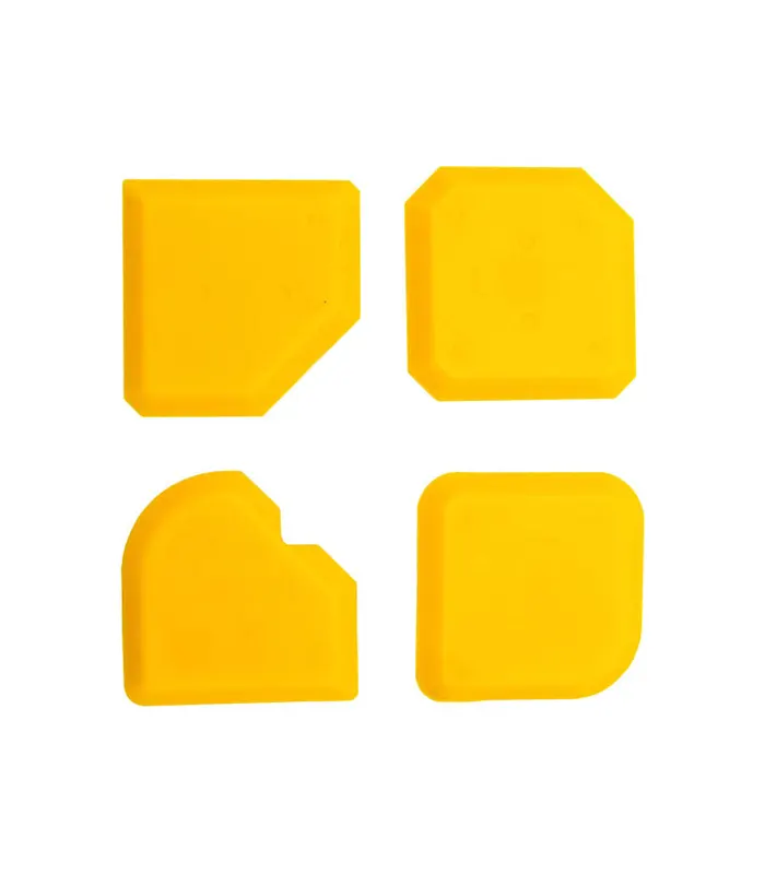 Set șpacluri/spatule pentru aplicat silicon, 4 piese