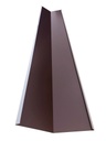 Dolie RAL 8017 maro lucios pentru țiglă metalică, 0.4x416x2000 mm