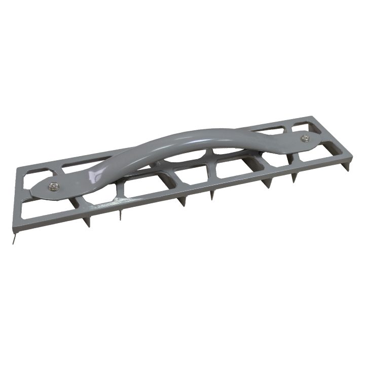 Gletieră aluminiu profesională cu lame de oțel pentru răzuit, 450x90 mm