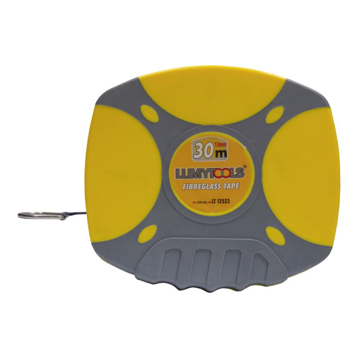 Ruletă cu bandă din fibră de sticlă, 13 mm x 10 ml