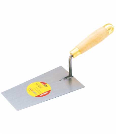 Mistrie trapezoidală din oțel polișat, 160 mm