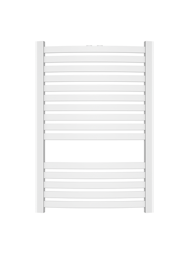 Radiator/Calorifer baie portprosop alb, 800x540 mm, include suporti montaj