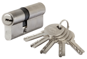 Cilindru descentrat 5 chei amprenta L70 x D. 30 + 40 mm