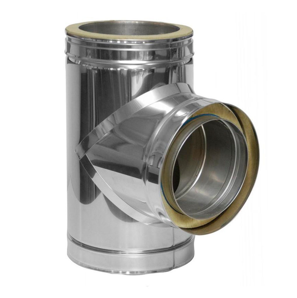 Racord teu inox DP (izolat) fi, 180 mm