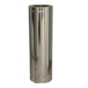 [D578ZQMBM] Tub inox, izolat DP 1000 mm D. 200 mm