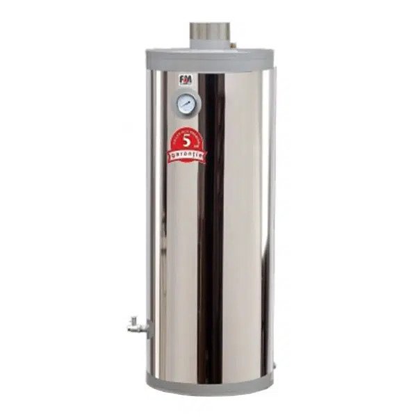 Cazan baie inox 90 L cu spirala/serpentina , tip boiler