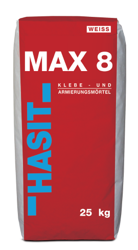 HASIT MAX 8 Alb adeziv placi termoizolante 25 kg/sac