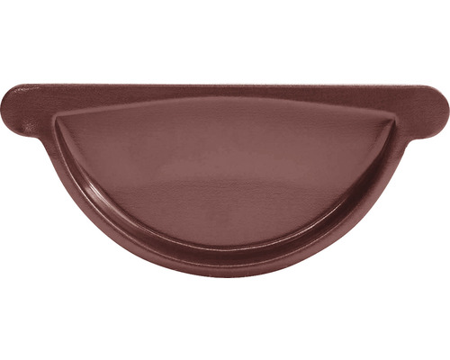 Capac jgheab RAL3005 vișiniu, D.125 mm