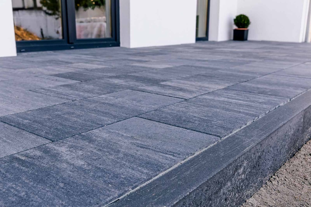 Pavaj MISTIC 60x30x6 cm , gri bazaltic, microcant 5.5 bucati/mp