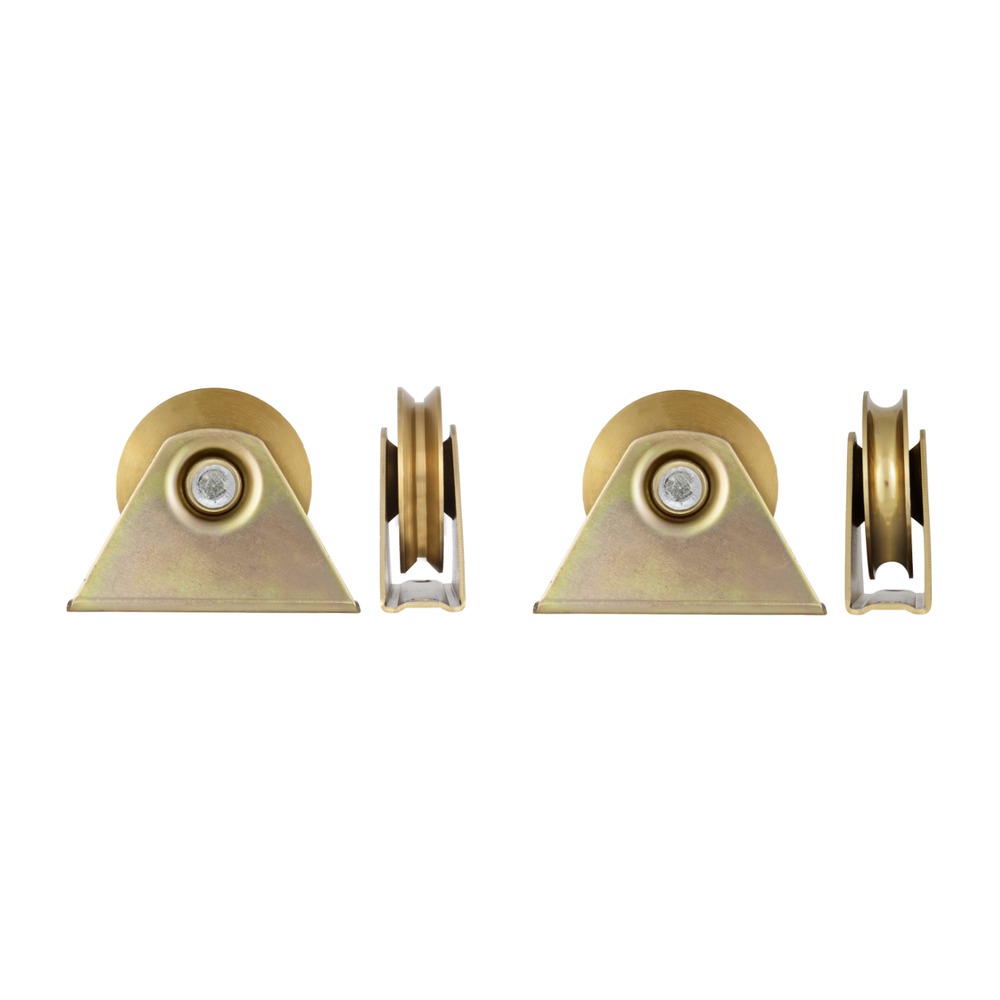 Roata Aplica V cu suport si rulment D. 70 mm 100 kg