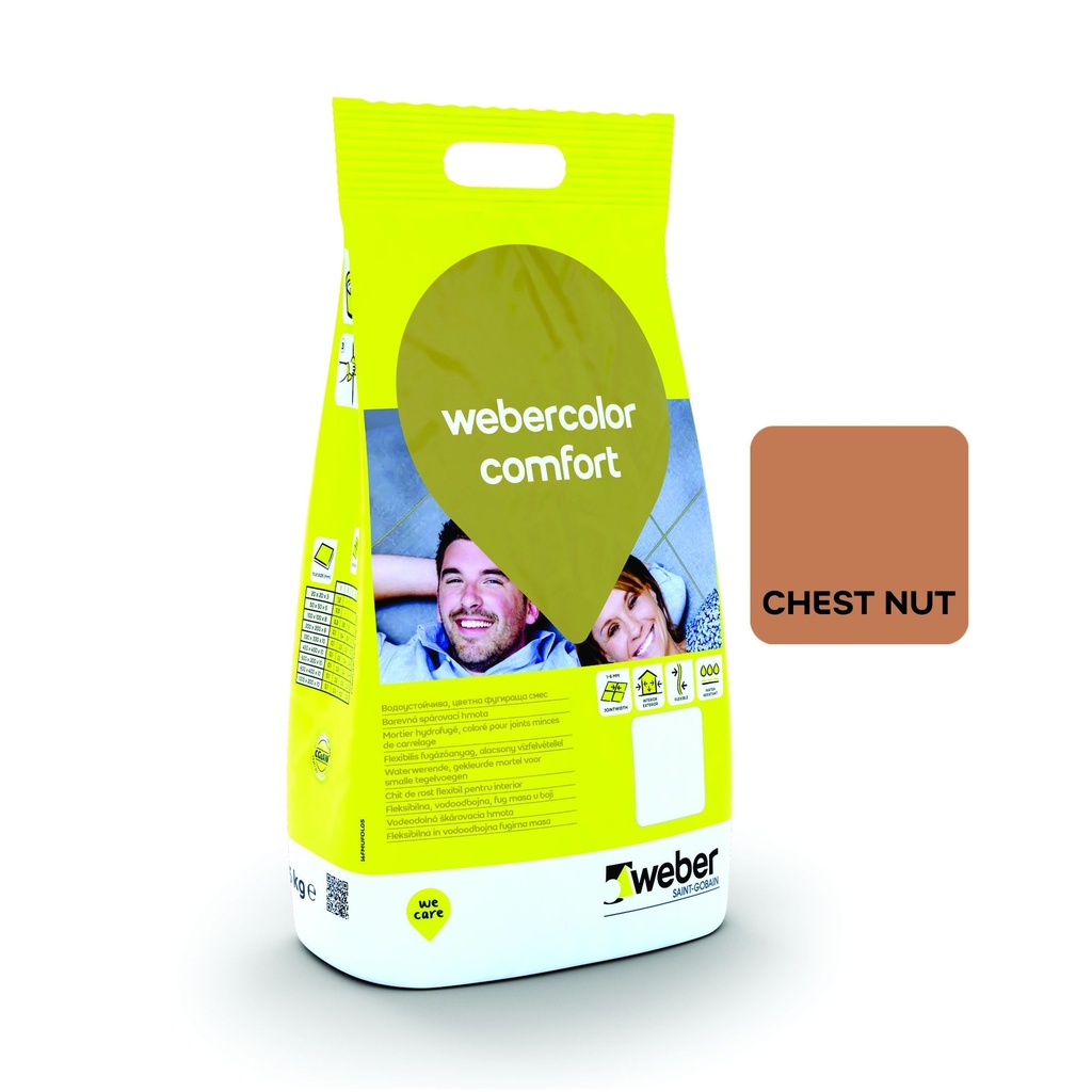 Weber color comfort chest nut 2 kg/punga (313)