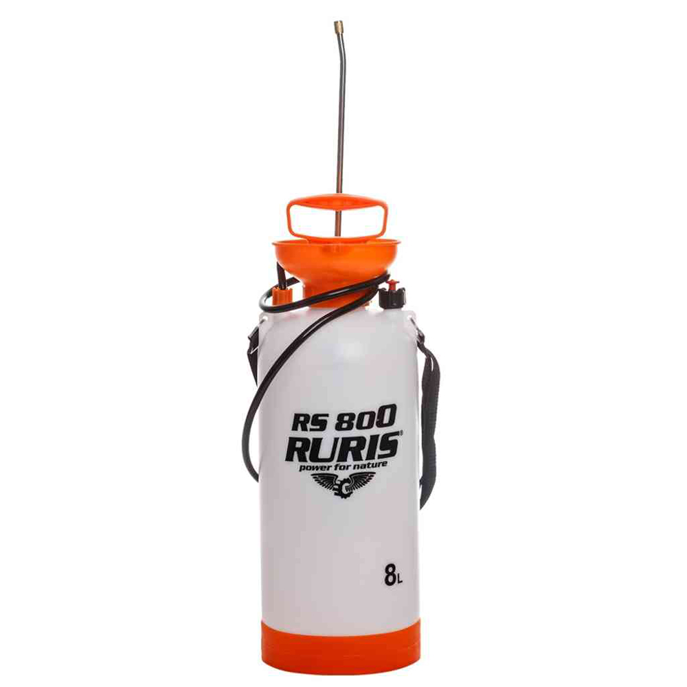 Pulverizator manual (vermorel) Ruris RS 800, 8 l, lance metalica, 0.3 Mpa presiune lucru, 1.5 kg
