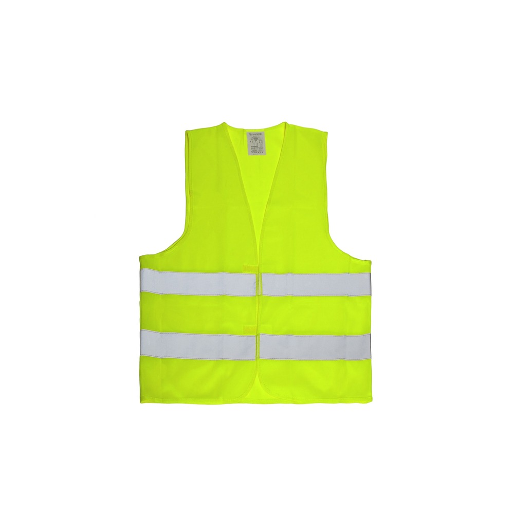 [ST_272] Vestă de semnalizare din poliester galben reflectorizant