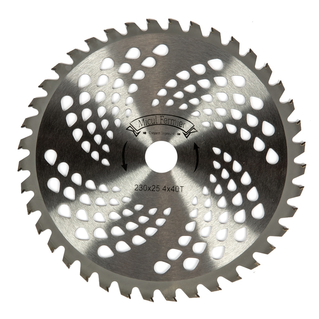 Disc motocositoare 40T Vidia 230x25.4x1mm