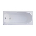 Cadă de baie rectangulară din acril SIENA,150x70x39 cm