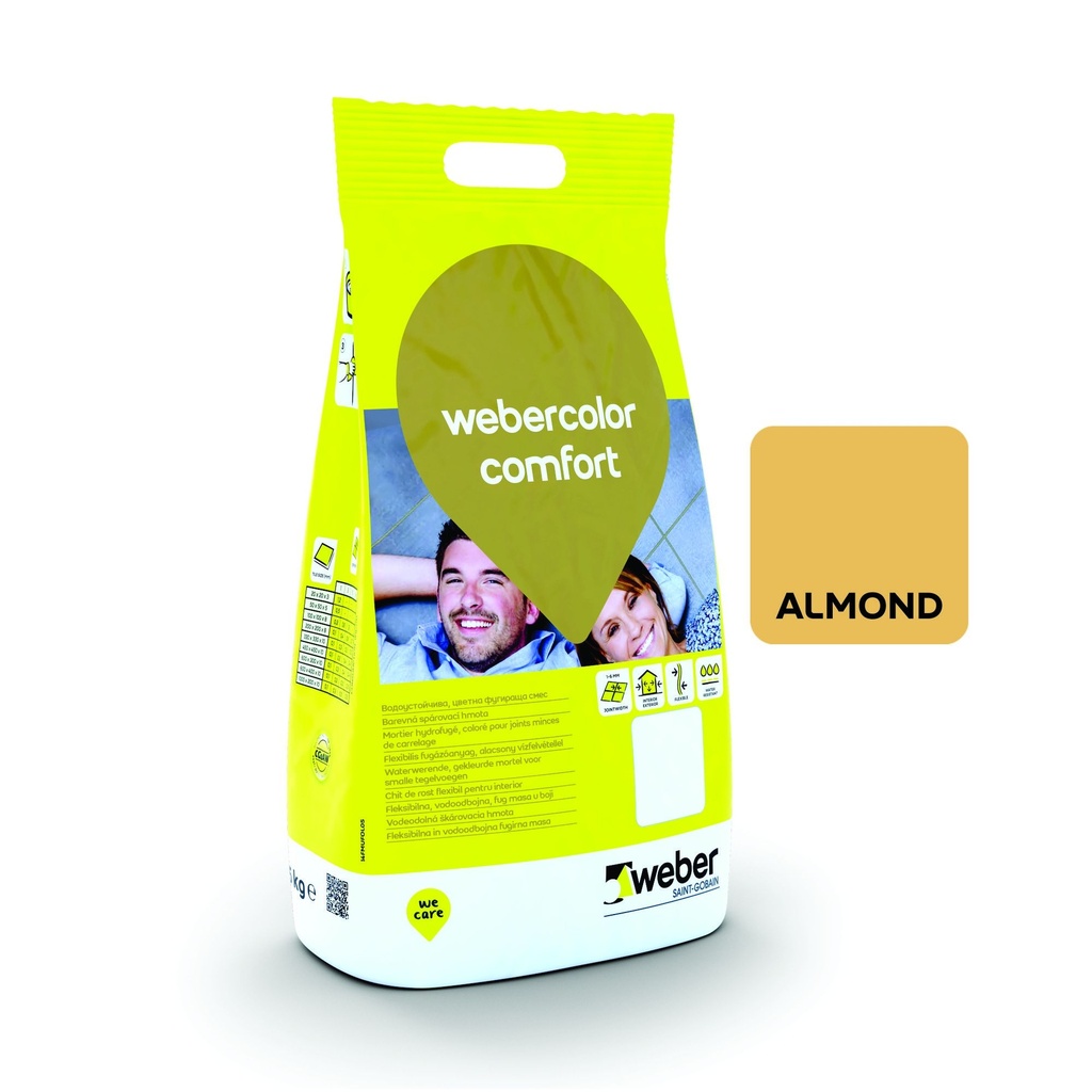 Weber color almond 2 kg /punga  (38)