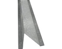 Opritor de zăpadă ZINCAT pentru țiglă metalică, 0.4x208x2000 mm