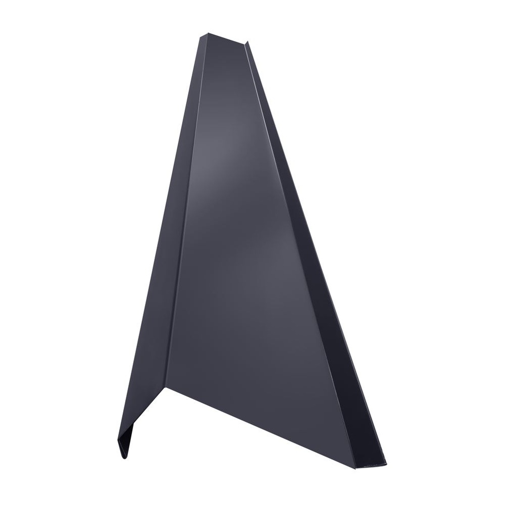 Cornier de margine RAL 7016 gri antracit lucios pentru țiglă metalică, 0.4x208x2000 mm 