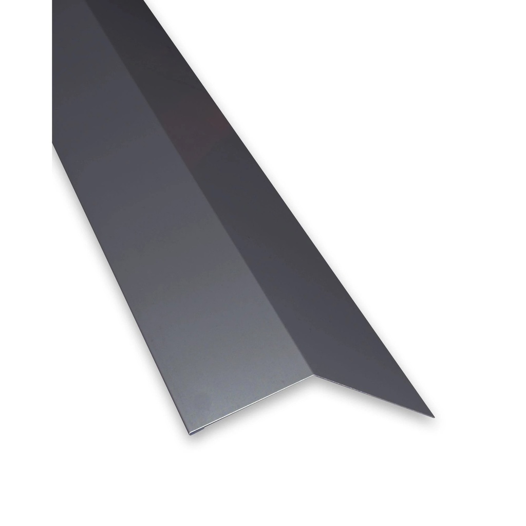 Șorț de jgheab RAL 7016 gri lucios pentru țiglă metalică, 0.4x178x2000 mm