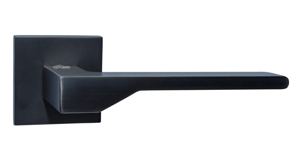 Șild cu mâner ușă RB QUATTRO mod. Q 02.50 negru mat