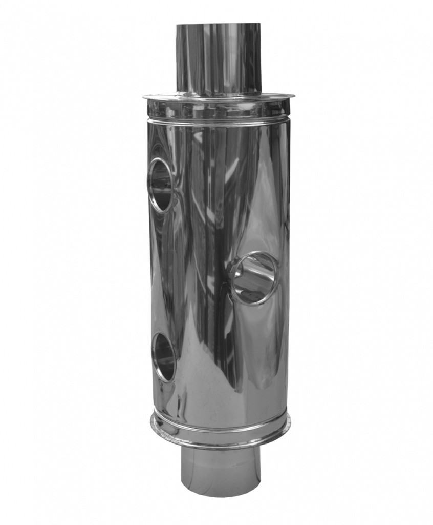 Recuperator caldură inox, Ø 120 mm