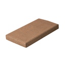 Capac element gard, 47x27x5 cm, maro 