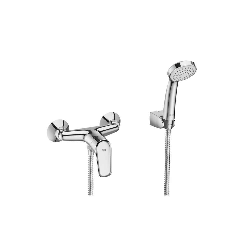 [P005506] Duș de perete cu duș de mână, furtun flexibil de 1.50 ml