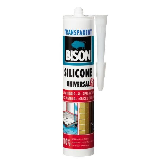 Silicon universal Bison, 280ml, Transparent
