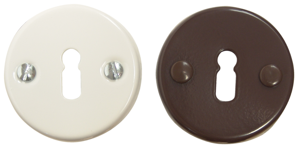 Silduri rotunde pentru cheie, culoare maro