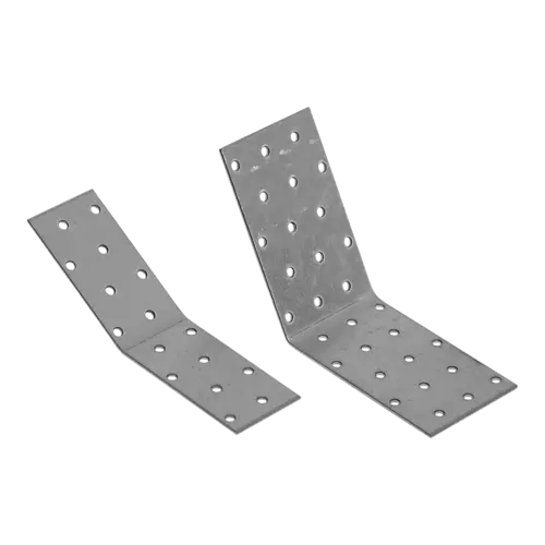 Element de îmbinare contra vântuirii 135°, din otel zincat, 90x90x65x2.5 mm
