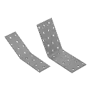 Element de îmbinare contra vântuirii 135°, din otel zincat, 90x90x65x2.5 mm