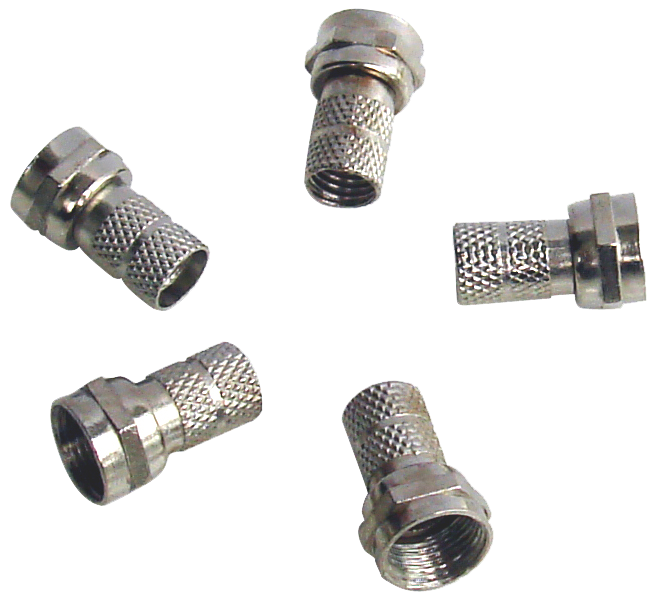 Mufă fi legatură splitere cablu TV, 5 buc/set