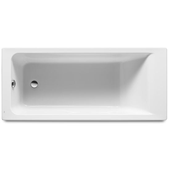 Cadă de baie dreptunghiulară Roca Easy, 170x75 cm