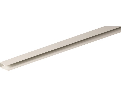 Profil U pentru lambriu alb, 3 ml