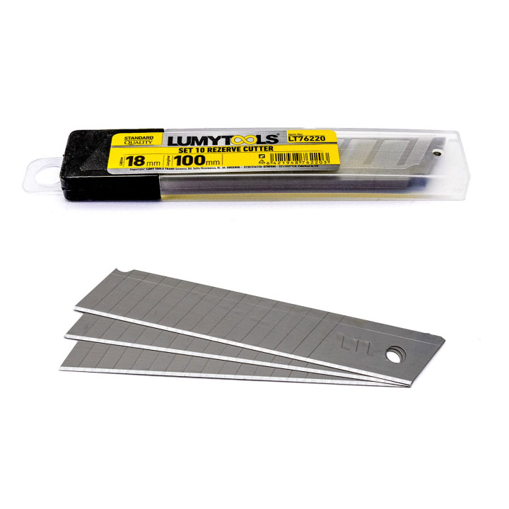 Rezerve cutter 18  mm 10 buc/set