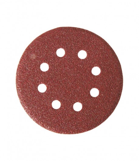 Set 10 discuri din pânză abrazivă P40 granulație, Ø 125 mm
