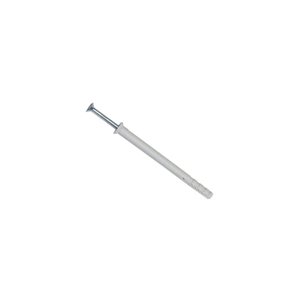 [P008353] Set diblu cap inecat cu surub cui 6 X 60 polipropilena 100 buc/punga