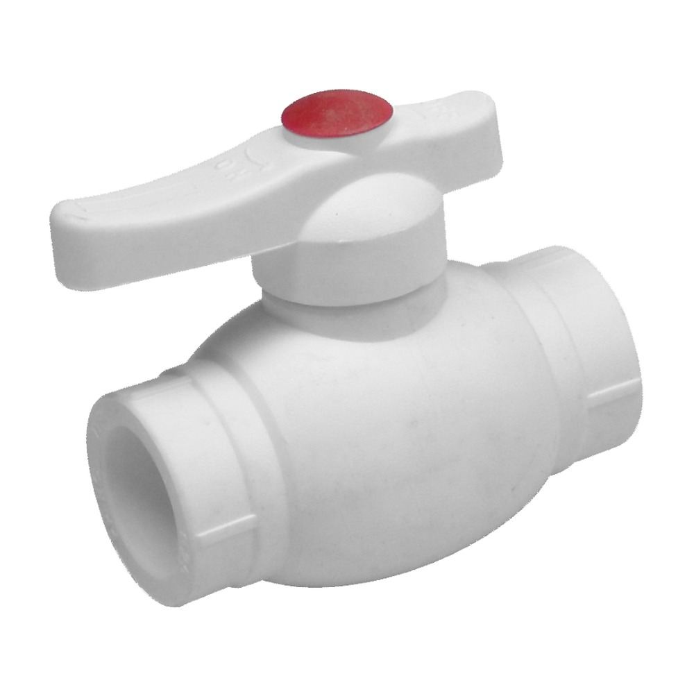 Robinet PP-R alb trecere, 25 mm