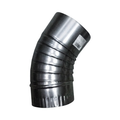 Cot burlan inox 45°, Ø 120 mm