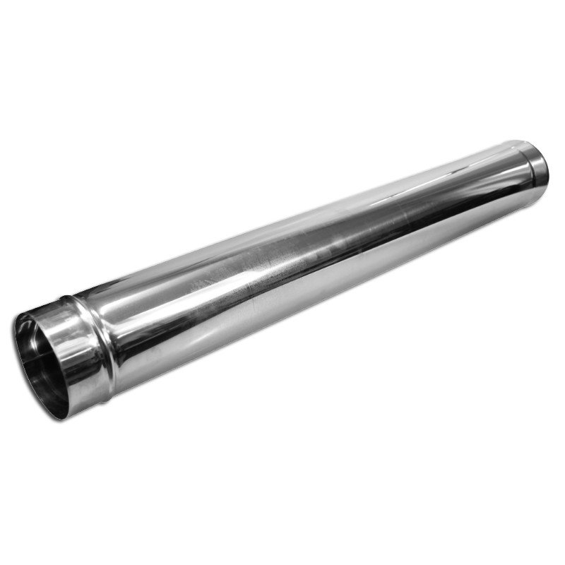 Burlan din tablă inox, Ø 120 mm, 950 mm