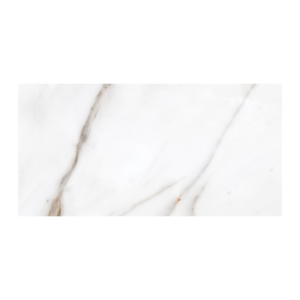 Faianță baie/bucătărie STATUARIO alb lucios, 50x25 cm, 1.38 mp