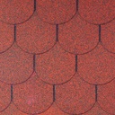 Sindrilă bituminoasă semirotundă roșie 3 mp