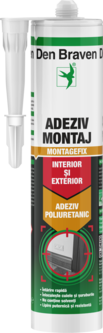 Adeziv montaj MONTAGEFIX poliuretanic monocomponent puternic 300 ml