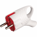 Ștecher CP cu contact de protecție 16A și inel de tragere