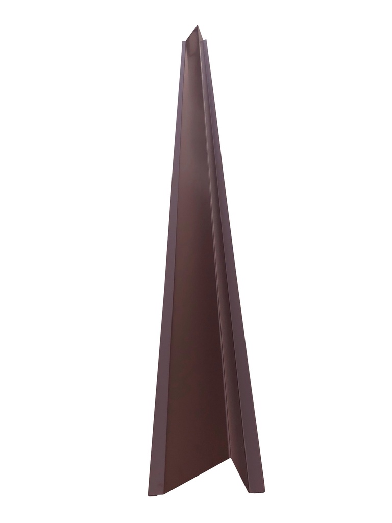 Opritor de zăpadă RAL8017 maro pentru țiglă metalică, 0.4x208x2000 mm