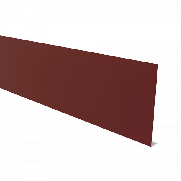 Profil acoperire pazie RAL 8017 maro lucios pentru țiglă metalică, 0.4x200x2000 mm