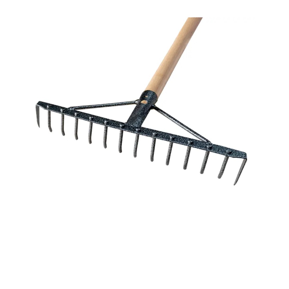 Greblă 14 dinți tip cui fără coadă, 350 mm